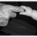 Oma - 99 Jahre - und Virginia - 3 Monate