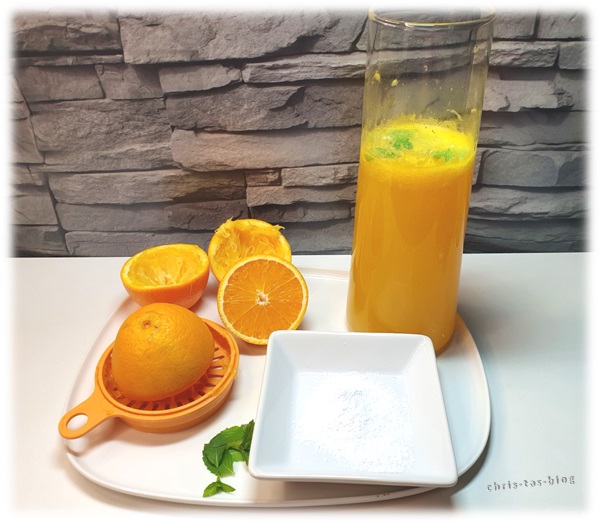 selbstgemachte Orangenlimonade aus Trinkhalmflaschen #gläserundflaschen ...